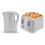 GEEPAS (White) Geepas Electric Kettle & 4 Slice Bread Toaster Set 1