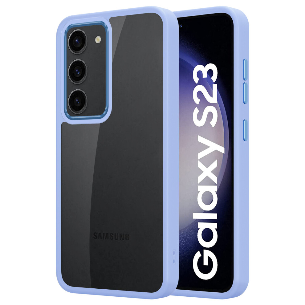 (Lilac) Samsung Galaxy S23 Shockproof Back Phone Cover Not,Specified 5056298015542
