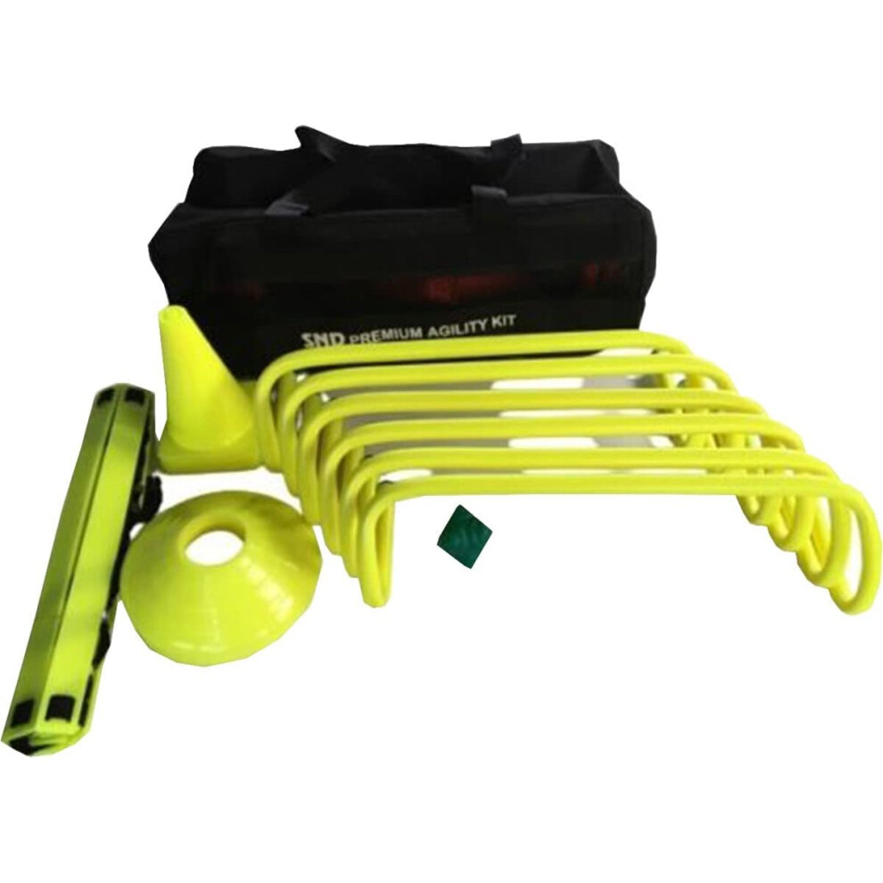 22YardsPro Agility Speed Ladder & Cones Football Training Equipment for Kids & Adults Kit UK