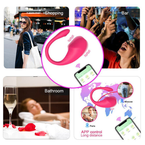 Wireless Bluetooth G Spot Dildo Vibrator for Women 2