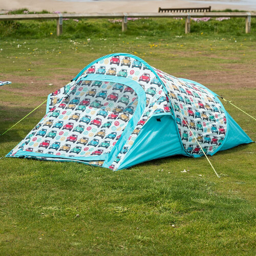 Volkswagen Festival Pop-Up Tent Summer Camping Dome Indoor Outdoor Beach Fun