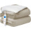 NEO (Beige) Neo Reversible Electric Heated Throw Over Blanket 2
