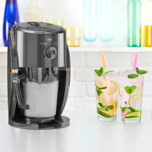 Neo Ice Crusher Slush Machine - Dark Grey and Copper