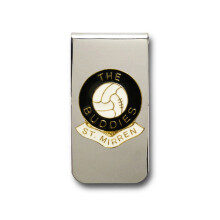 St Mirren football club chrome money clip