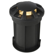 Litecraft Drive Over Recessed Drive Way Uplighter 8 Way Light - Black