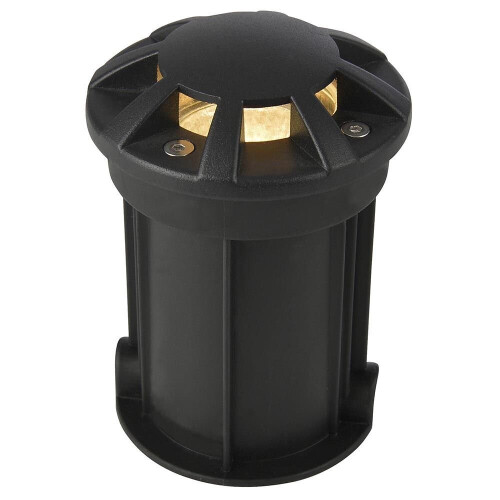 Litecraft Drive Over Recessed Drive Way Uplighter 8 Way Light - Black