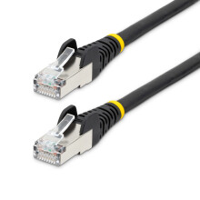 Cable Ethernet - StarTech.com - CAT6a - 7.5m - 10GbE - LSZH - Negro