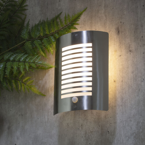 (Steel, PIR Sensor) Litecraft Sigma Outdoor Light 1