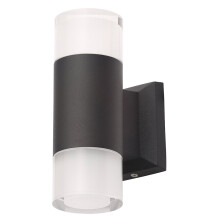 Litecraft Outdoor Up &amp; Down Wall Light Remote Controlled Fitting Black