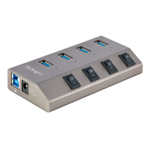 USB Hub - Startech - 5G4AIBS-USB-HUB-EU - 4 Poorten - USB 3.2 Gen 1 - Plug and play