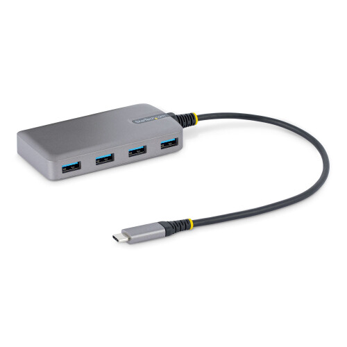 StarTech.com Hub USB-C - STARTECH.COM - 5G4AB-USB-C-HUB - 4 Ports USB-A - 5 Gbps - Alimenté par Bus