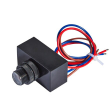 Litecraft Luke Photocell Dusk Till Dawn Outdoor Sensor Security Black