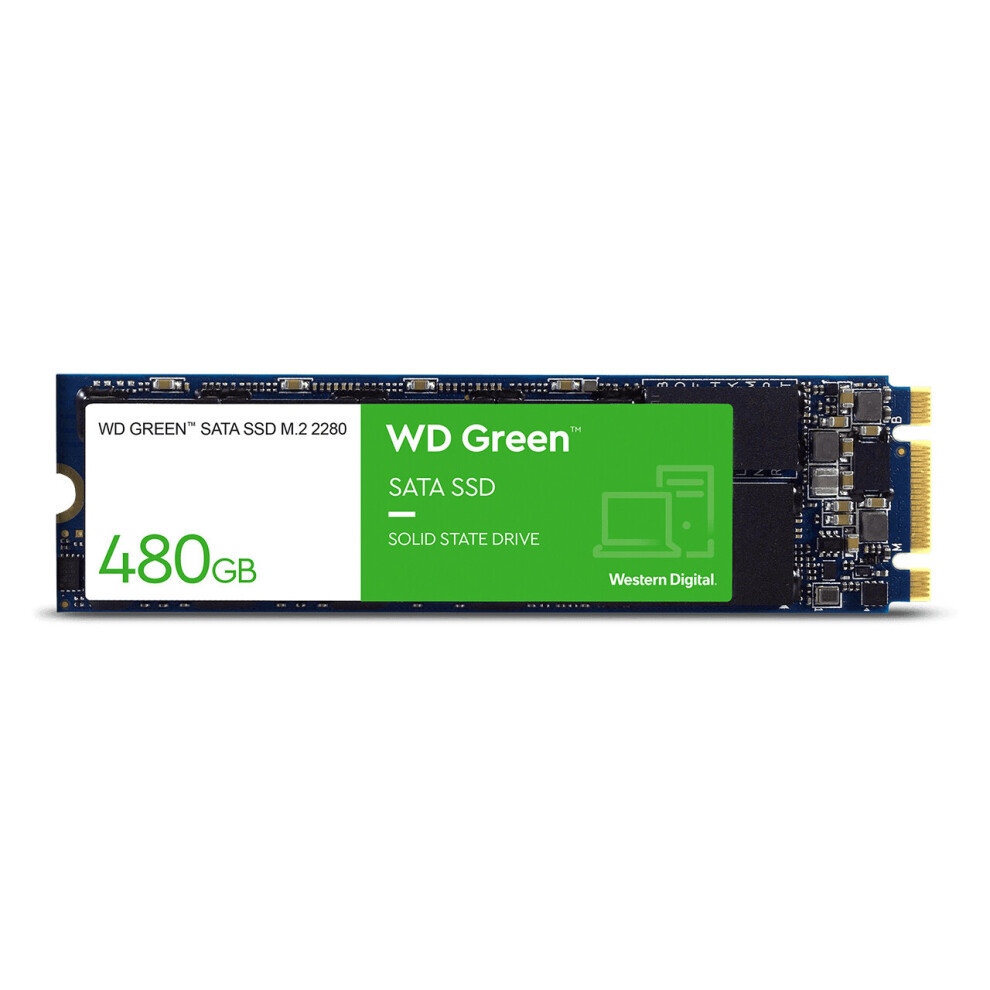 Western Digital Wds480g3g0b Internal Solid State Drive M.2 480 Gb Serial Ata Iii Green