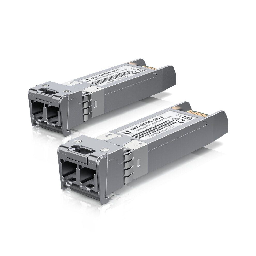 Ubiquiti Networks Uacc-Om-Mm-10G-D-20 Network Transceiver Module Fiber Optic 10000 Mbit/S Sfp 850 Nm 810010076915