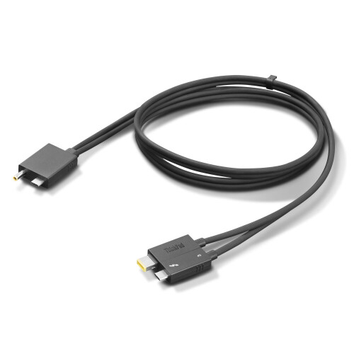 Lenovo Câble Thunderbolt 4 - LENOVO - 4X91K16970 - 0,7 m - 40 Gbit/s - Noir