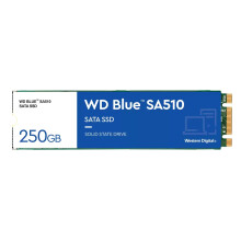 Disco SSD - WESTERN DIGITAL - WD Blue SA510 - 250 Go - M.2 SATA - 600 Mo/s