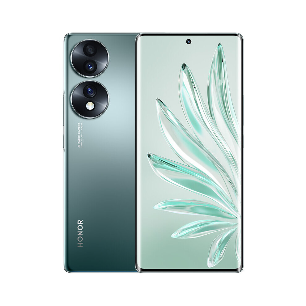 Honor 70 16.9 Cm (6.67") Dual Sim Android 12 5G Usb Type-C 8 Gb 128 Gb 4800 Mah Green 6936520811311