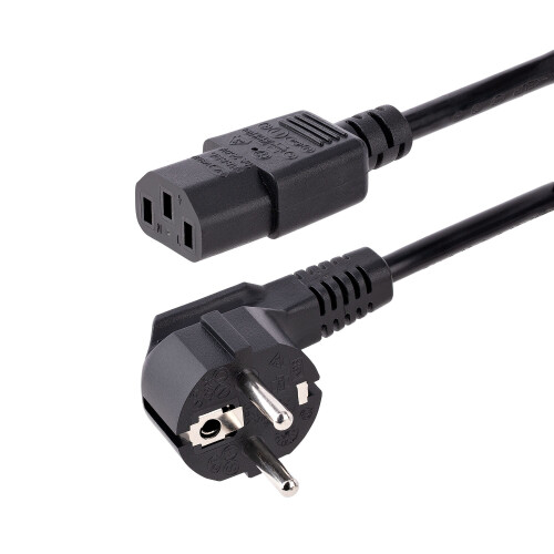 StarTech.com Cable de alimentación - StarTech - 1,0m - Schuko CEE 7/7 - IEC 60320 C13 - 10A 250V