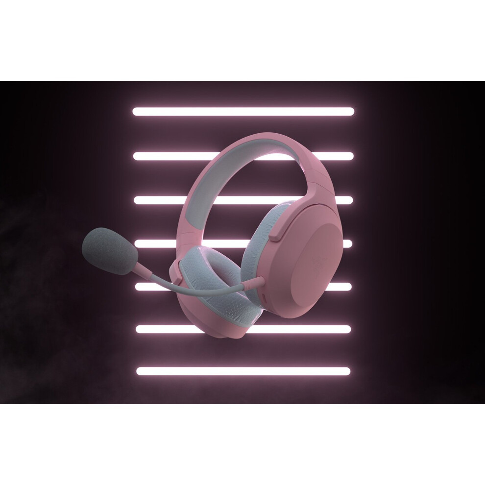 Razer Barracuda X Kabelloses Multiplattform-Headset Für Gaming Und Mobilgeräte (Smartswitch Dual Wireless, Triforce 40 Mm, Nierenmikrofon, 50 Stunden Akkulaufzeit, Usb-C), Quartz Pink - Image 8