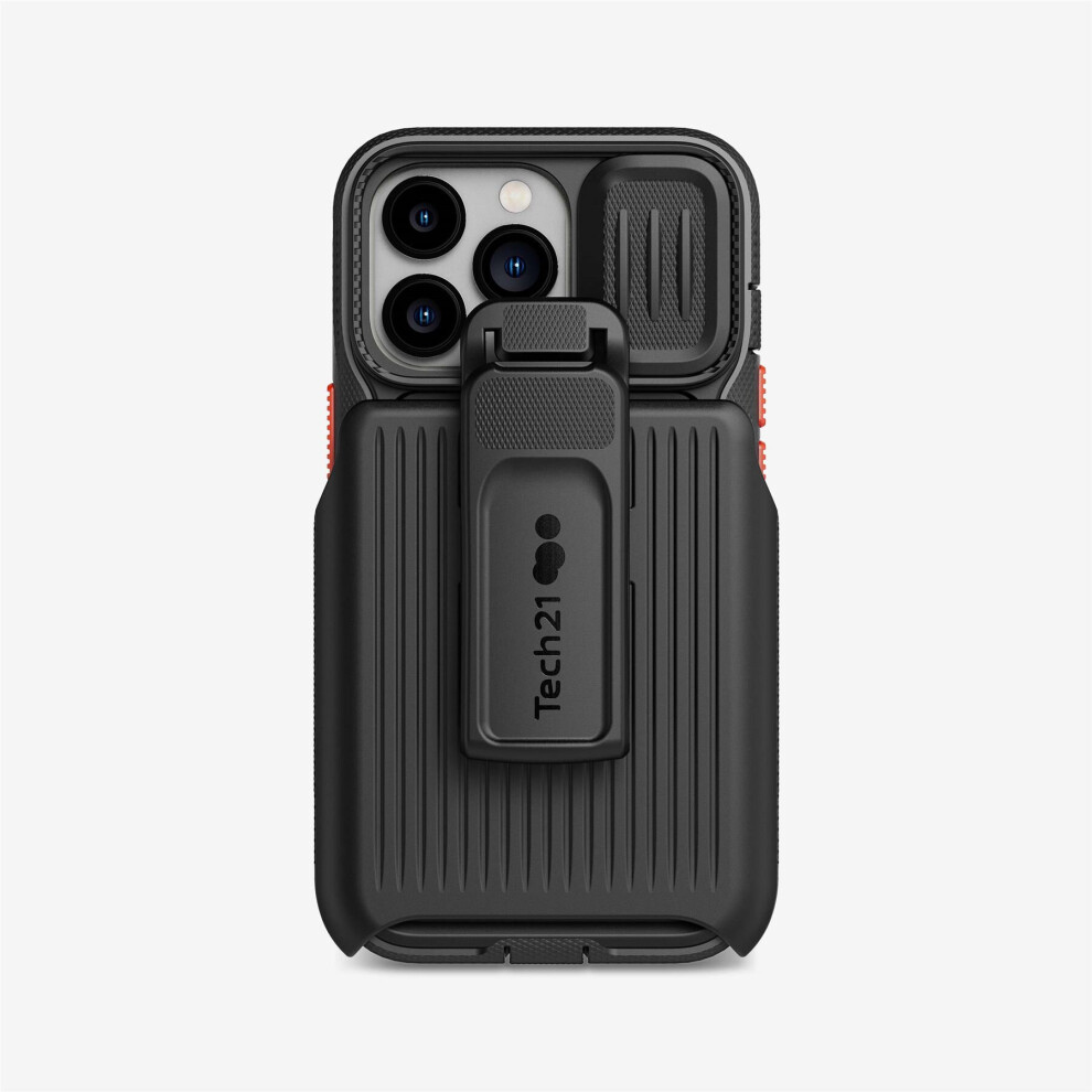 Tech21 Evo Max W/Holster Mobile Phone Case 15.5 Cm (6.1") Cover Black 5056234783382