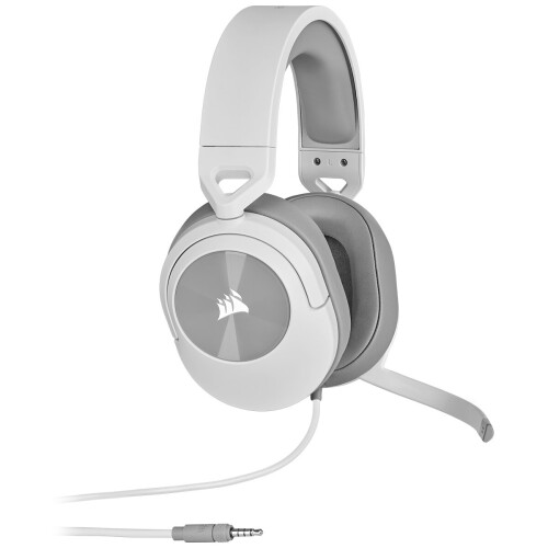Corsair Casco da gaming CORSAIR HS55 STEREO - Bianco, Cuffie cablate jack 3,5mm