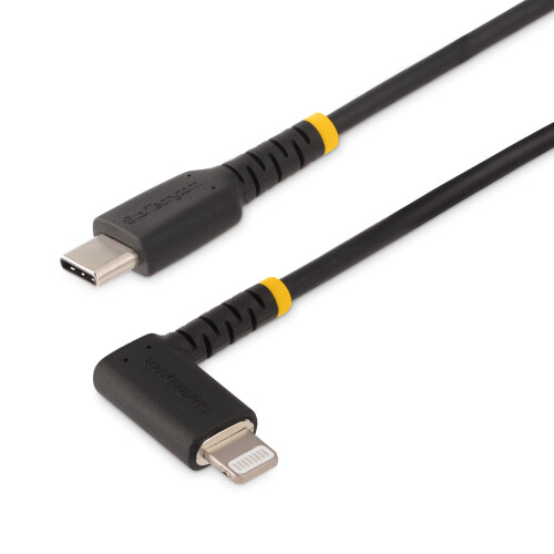 StarTech.com StarTech.com RUSB2CLTMM1MR mobile phone cable Black 1 m USB C Lightning