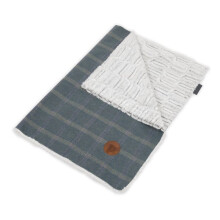 Machine Washable Pet Blanket Fleece Reversible Heather Tweed Dog Comforter