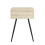 URBN Living (Solid White Birch) 45cm Fluted Bedside Sofa End Side Table + 1 Drawer 8