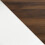 URBN Living (Dark Walnut) 45cm Fluted Bedside Sofa End Side Table + 1 Drawer 3