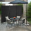 Costway 3 Panel Folding Privacy Room Divider Rolling Privacy Screens W/ Wheels 3