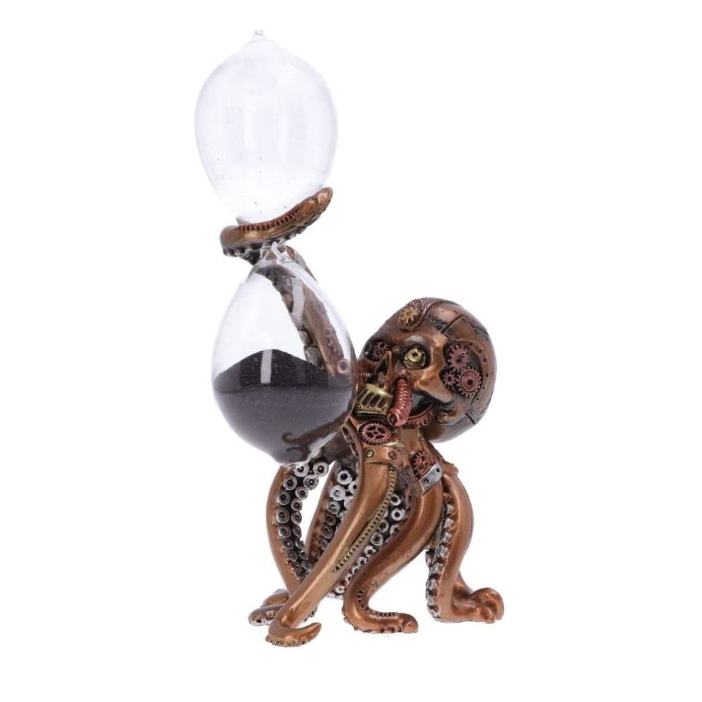 Nemesis Now Tentacled Time Keeper Mechanical Octopus Painted Ornament