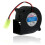 SPARES2GO Electric Heater Fan Unit for Dimplex DC 24v + Optimyst Glass Disk Transducer 3