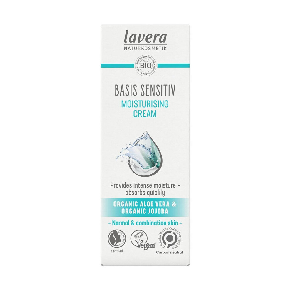 Lavera Cream Organic Basic Sensitiv Moisturising 50Ml