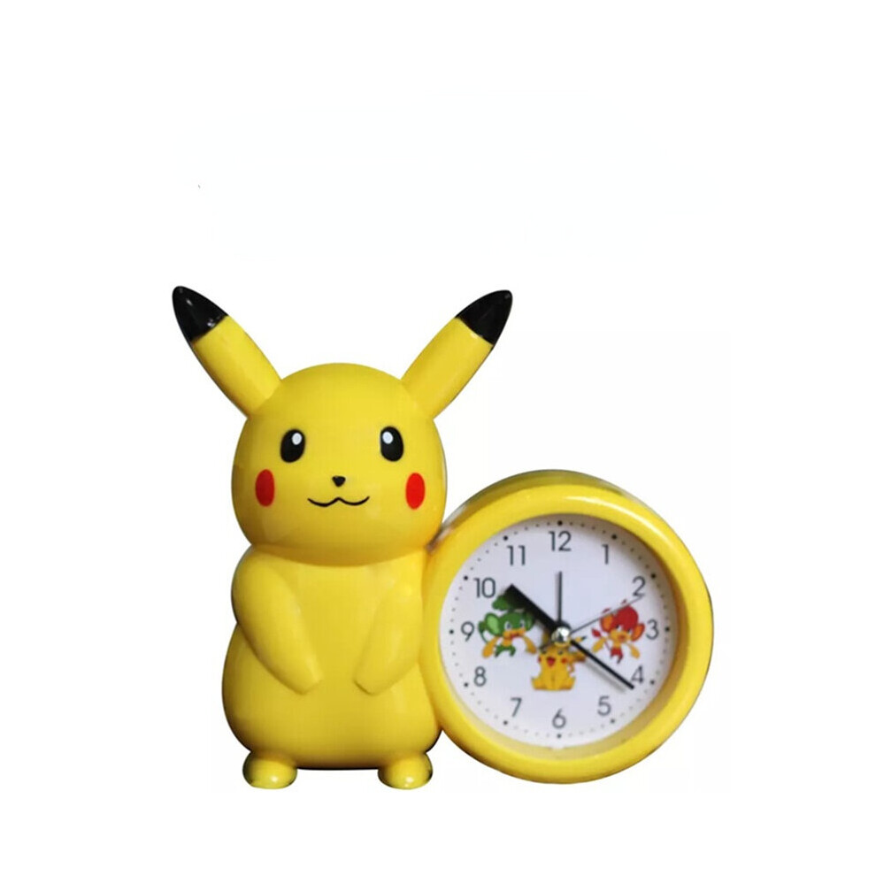 Pokemon Pikachu Figure Anime Cartoon Toys Alarm Clock Birthday Gifts