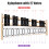 Costway 27 Notes Full Size Notes Glockenspiel Xylophone Percussion Instrument 7