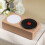 (Wood grain) Bluetooth Speaker Retro Record Player Wireless Night Light Creative Gift 5