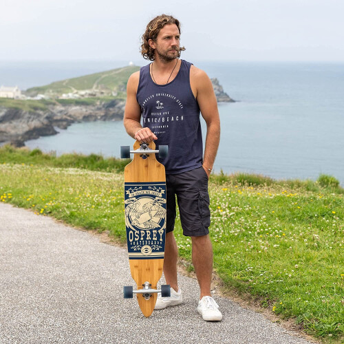 Osprey Europe Osprey Complete Twin Tip Longboard Skateboard - Eagle 2