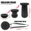 Folding Stool Portable Telescoping Seat Camping Retractable Adjustable Outdoor 2