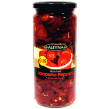 Aleyna Sliced Red Jalapeno 480g (Pack of 6)