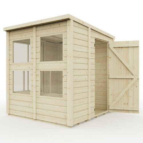 (6ft x 6ft) Storehaus Potting Shed with Pent Roof 1