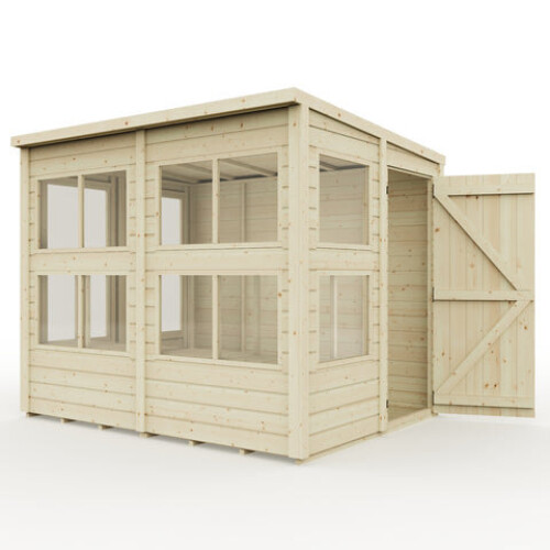 (8ft x 6ft) Storehaus Potting Shed with Pent Roof 1