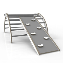 (Arch & Ramp) Rebo Montessori Pikler Style Climbing Arch