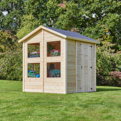 (6ft x 6ft) Everest Potting Shed with Apex Roof 2