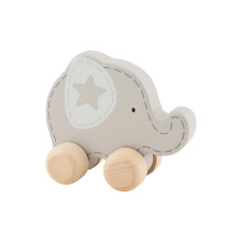 Push-along animal, Elephant - set of 4
