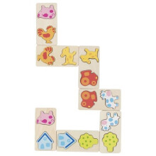 3D domino game farm