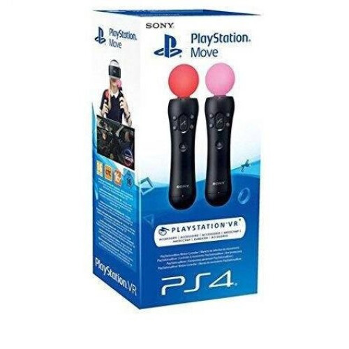 Refurbished Playstation 2 Pc PlayStation Move Twin Pack | Motion Controllers For PlayStation VR