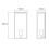 Litecraft Mersey Outdoor Wall Light Box Lantern IP44 - Anthracite 2