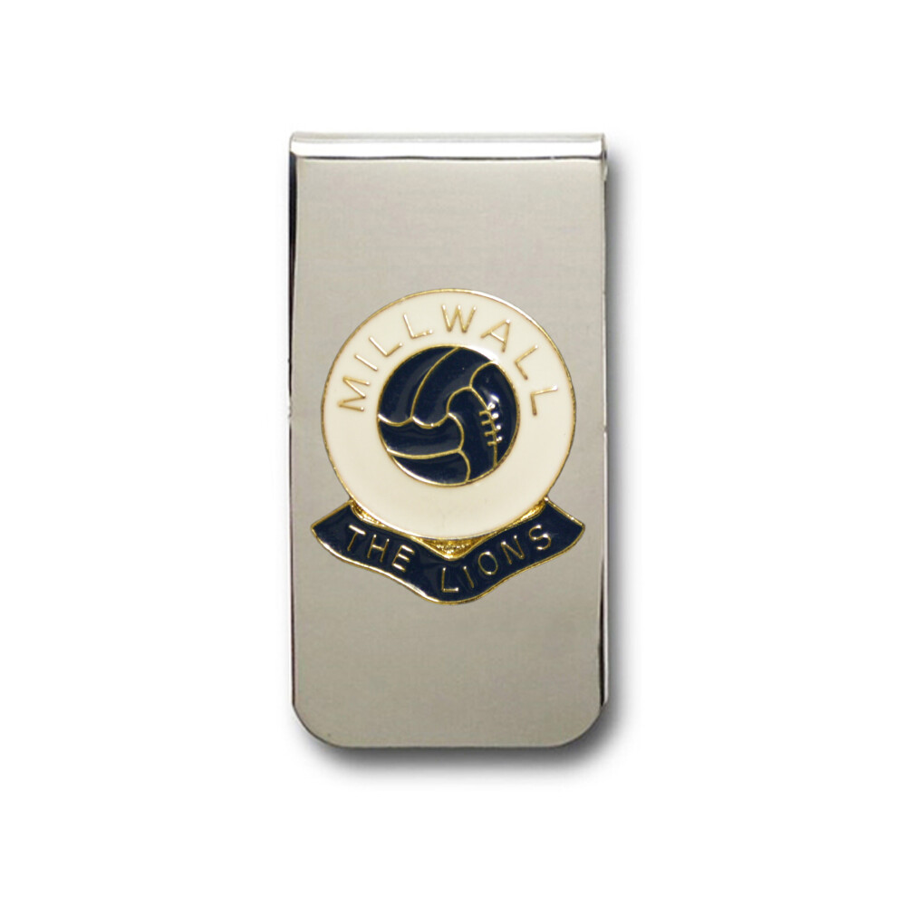 Millwall football club chrome money clip