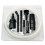 SPARES2GO Mini Valet Tool Kit UNIVERSAL Vacuum Car Cleaning Detailing Micro Tools 32/35mm 11