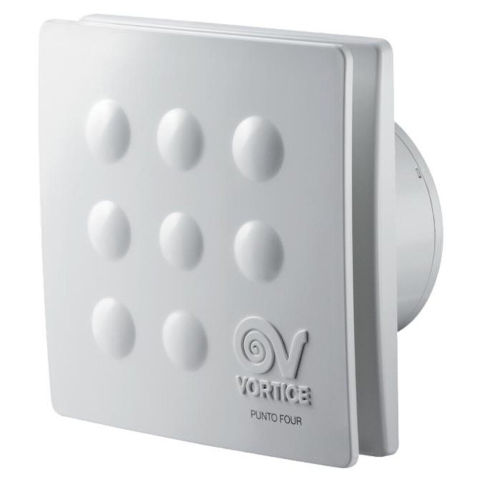 Vortice 11145 Punto Four Mfo 100/4 Axial Extractor Fan Standard Model